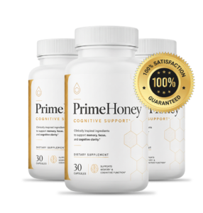 Prime Honey cognitive support capsule — three bottle kit